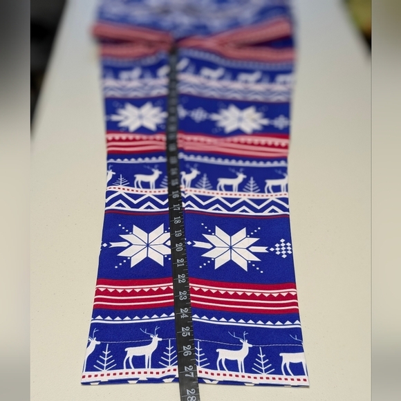 OppoSuits Christmas Holiday reindeer snowflake suit, 50 US, 41-42 waist - Picture 10 of 13